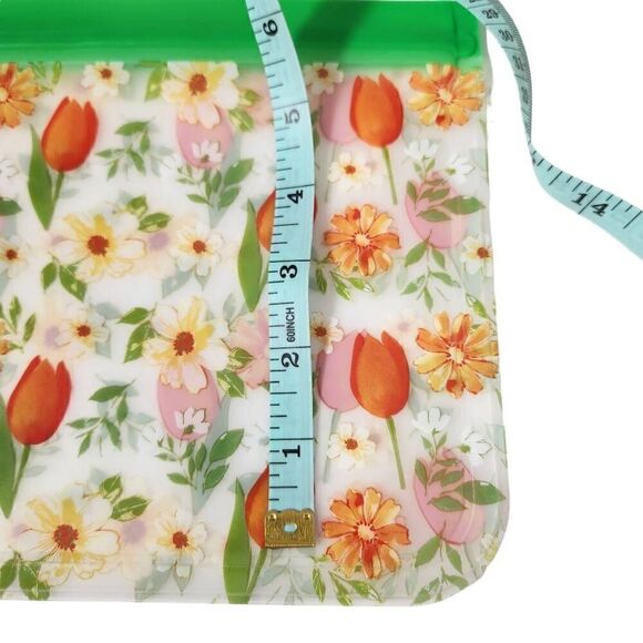 Floral silicone bag set water proof leak proof beach event clear bag - Picture 8 of 10